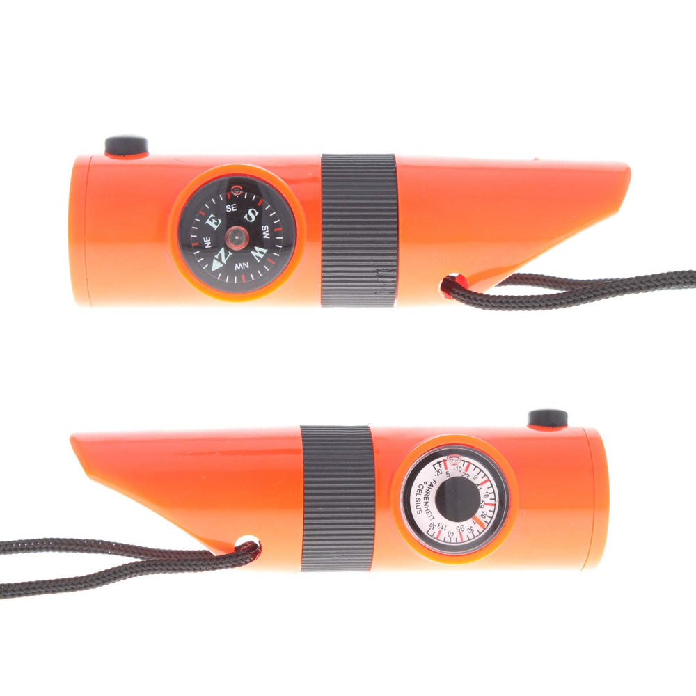 ASR Outdoor 7-in-1 survival flashlight boosts visibility on night hikes for kids