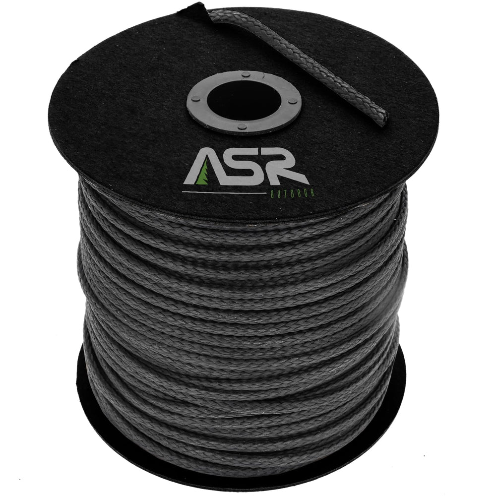 ASR Outdoor Technora survival cord braided 50ft close-up, ideal for ultralight packs.