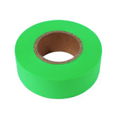 ASR Outdoor trail marking ribbon in neon green for clear trail guidance.