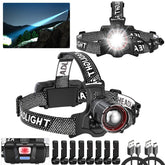 ATDOALL headlamp two-pack in box ready for outdoor use.