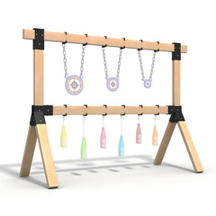 ATFLBOX heavy duty base for 2x4 target stand designed for durable outdoor use