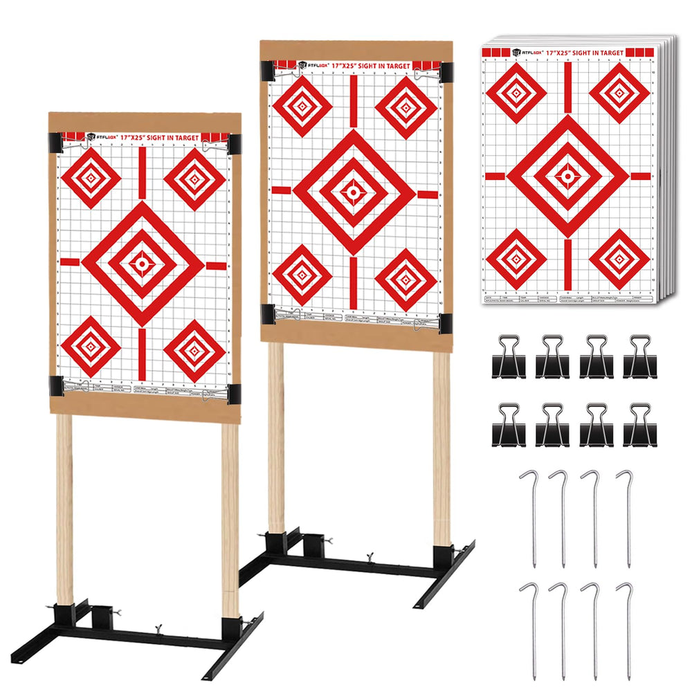 Atflbox target-stand-base provides stable outdoor practice