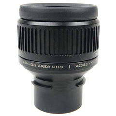 Athlon Optics Ares UHD 22x eyepiece with TSSR2 MIL reticle for quick range estimation