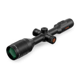 Athlon Cronus ATS 50-400 thermal scope front view, rugged housing for field hunting
