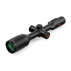 Athlon Cronus ATS 50-400 thermal scope front view, rugged housing for field hunting