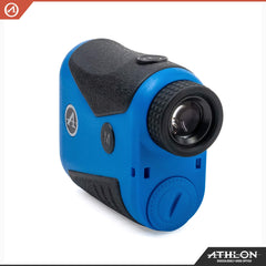 Athlon Talos 800Y green yardage readout aids quick club decisions.