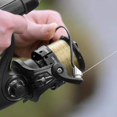 ATLAS Baitrunner Reel 6000 aluminium spool and high-strength frame.