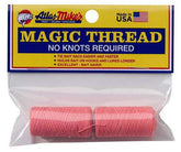 Two pink spools of Atlas Mike's 66025 Magic Thread