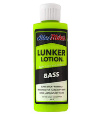 Bottle of Atlas Mike's Bass Scent Lunker Lotion, 4 oz