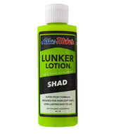 Atlas Mike's Lunker Lotion 6512 Shad bottle – front view