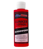 Atlas Mike's Lunker Lotion Blood Worm Regular bottle
