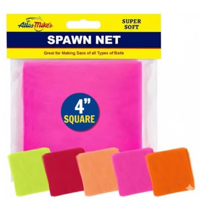 Atlas Mike's Spawn Net holds bait securely with durable nylon mesh.
