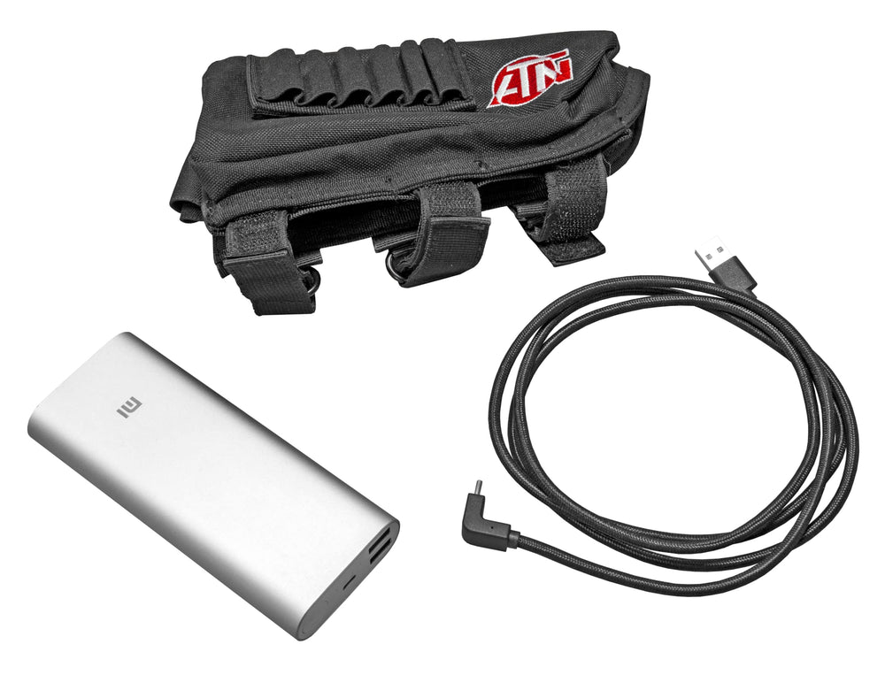 ATN Power Weapon Kit 20000mAh battery pack with USB connector for ATN Smart Scope