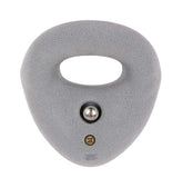 Atomik Rock Climbing Holds large bolt-on ring in gray for gym down-climbing