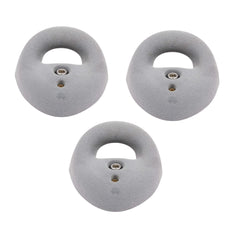 Atomik Rock Climbing Holds gray jug ring texture for confident indoor grips.