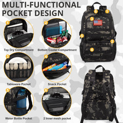 ATRIPACK insulated leak-proof interior ensures fresh meals without leaks