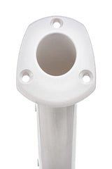 Close-up of the 2.5-inch installation hole and base mounting for Attwood 12703D1