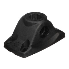 Attwood 5011-7 black finish rod holder blends with deck hardware