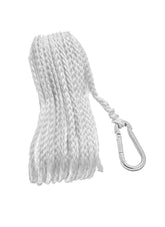 Attwood anchor line 50 ft white floats for easy retrieval.