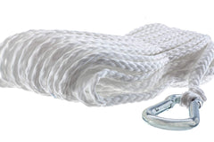 Attwood hollow braided PP construction enables easy splicing.
