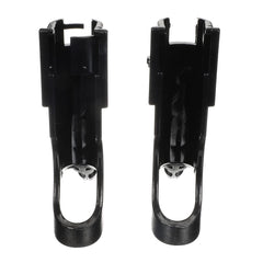 Attwood RH-4646 rod holders front view, securing pair for medium and light action gear.