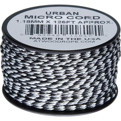 Atwood Rope MFG Micro Cord 125ft Urban for crafts, gear repair, and quick outdoor fixes.