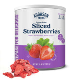 Augason Farms freeze-dried strawberries can hero image highlights shelf-stable fruit for emergencies