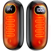 AUIIAH hand warmers 2-pack front view shows compact winter-ready design.
