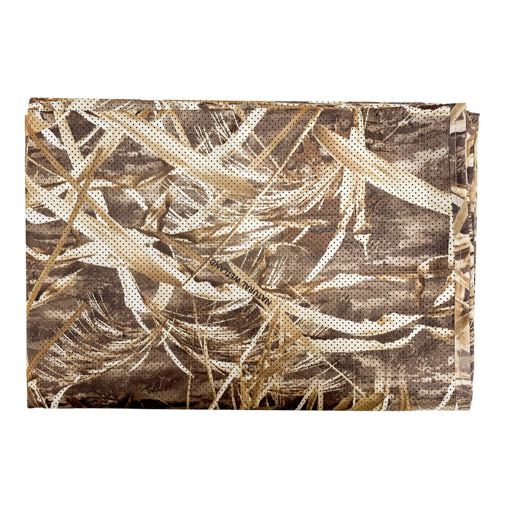 AUSCAMOTEK one-way see-through camouflage netting 5x10ft setup for stealthy hunting