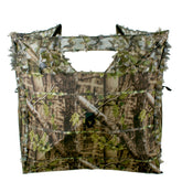 AUSCAMOTEK turkey hunting pop-up blind setup blends into terrain for stealthy approaches.