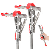Main product image: Automatic Spring Fishing Rod Holder 2 Pack in stainless steel