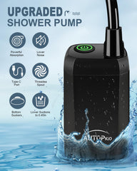 AUTOPkio shower holder with suction mounts on a wall or car window