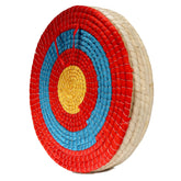 AUVIM archery target straw-woven detail showcases rustic texture for eco-friendly practice.