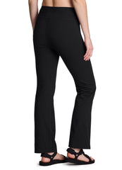 Avalanche pants feature squat-proof fabric with four-way stretch for workouts.