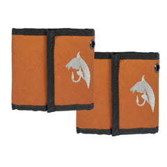 Aventik orange 10-pocket leader wallet