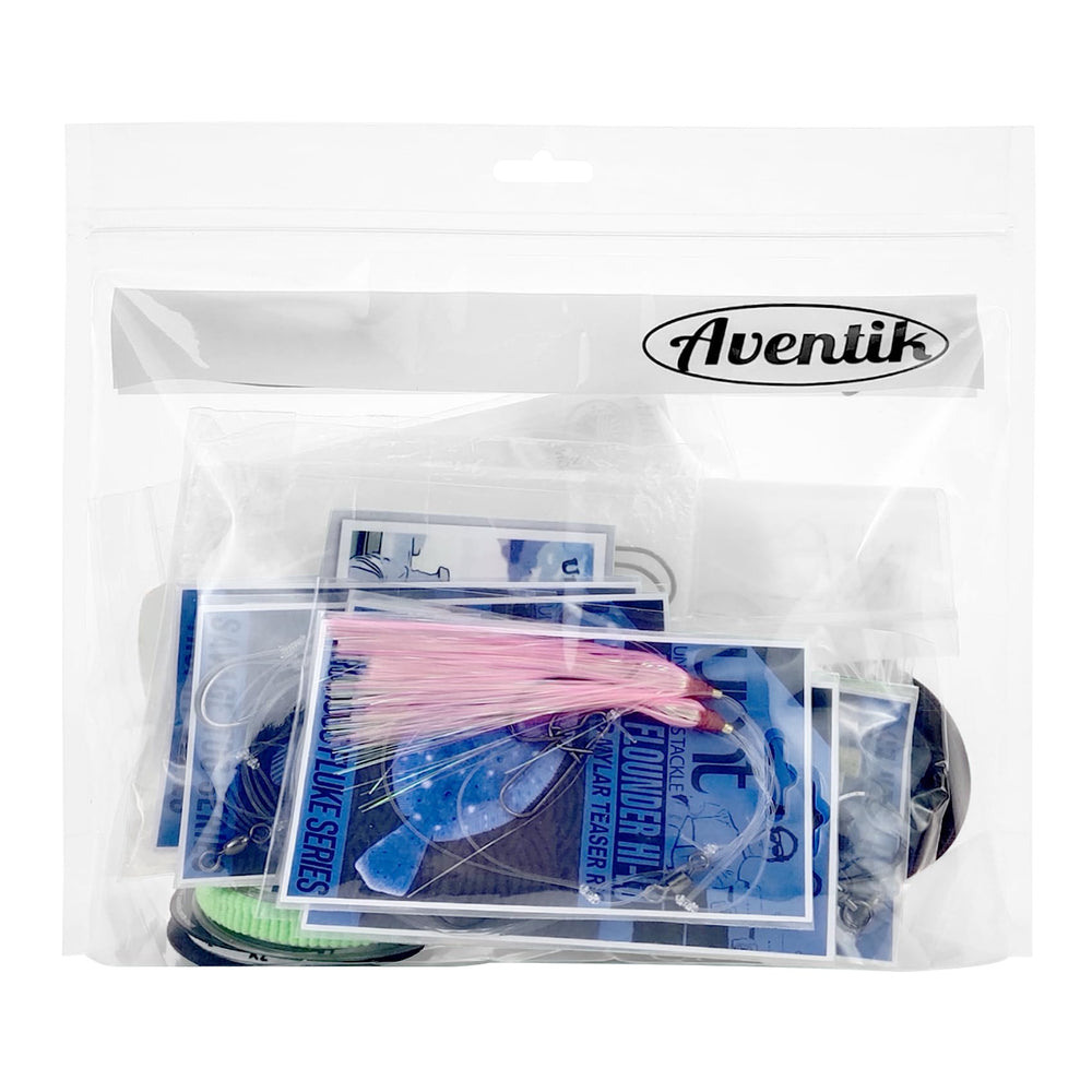 Aventik Fishing Bait Bags front view in clear TPU material