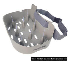 Bottom drainage and see-through design for safety
