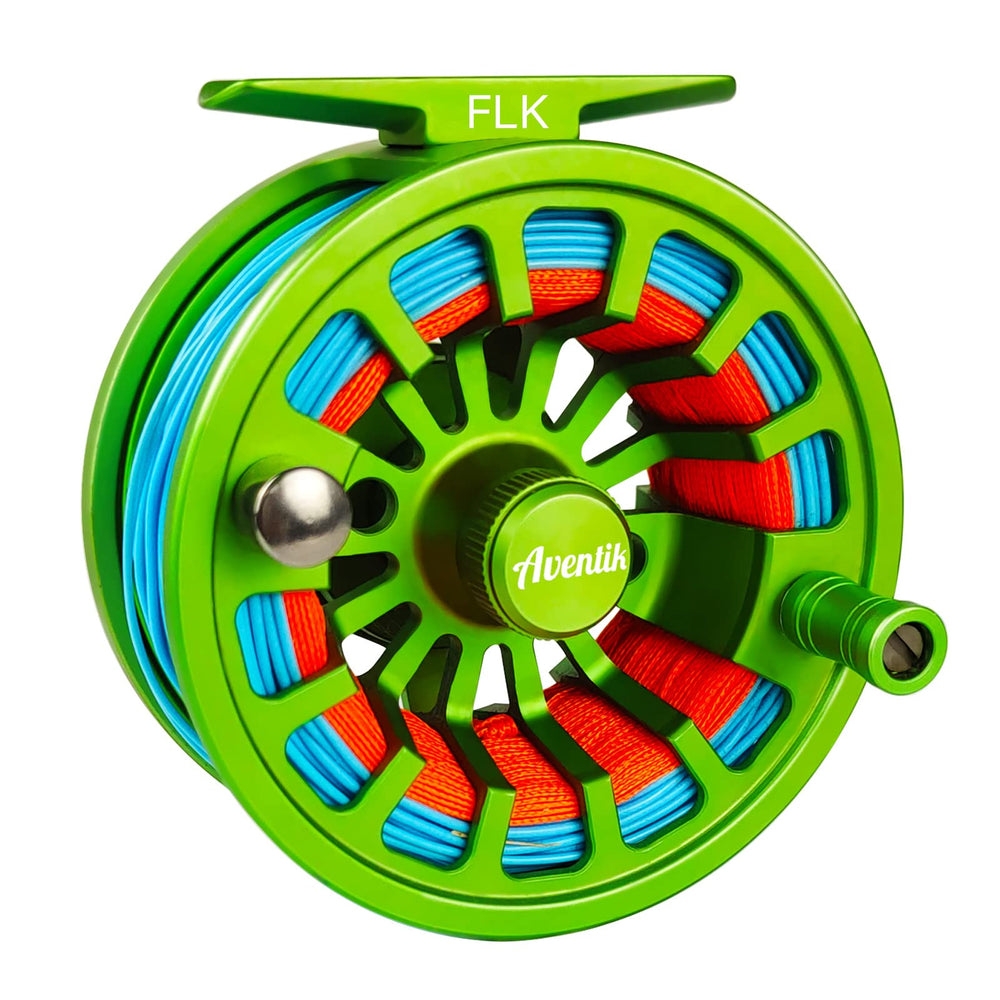 Aventik FLK reel close-up