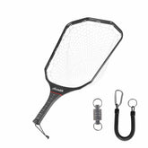 Aventik floating fly fishing net carbon frame offers lightweight durability for all-day casting.