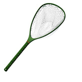 Aventik fly floating net with carbon fiber frame for easy trout landings.