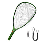 Aventik fly floating net with carbon fiber landing offers ultra-light handling on the boat.