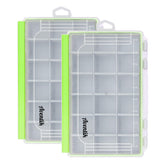 Aventik waterproof tackle box 3600 in yellow with removable dividers