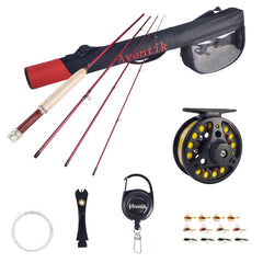 Aventik Whisperer rod casting action offers beginner-friendly, responsive line control for smooth casts.
