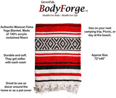 $averPak BodyForge texture close-up highlights soft, durable acrylic fibers for everyday comfort.