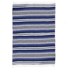 Averpak BodyForge Mexican Falsa Blanket used as bedroom décor and drape accents