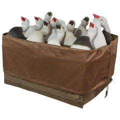 Avery 00159 goose decoy bag side view, easy transport with shoulder strap and side handles.