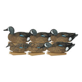 Avery GHG Blue-Winged Teal drake decoy closeup showing lifelike feathering for realistic hunting setups.