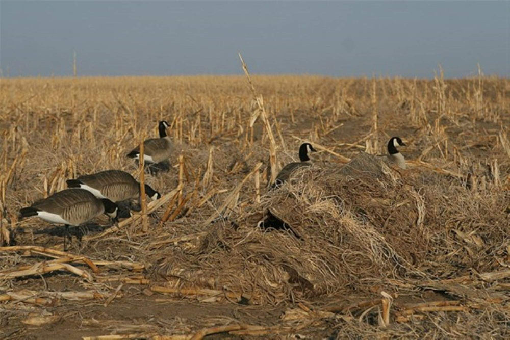 Avery KillerWeed Layout Blind Kit with palm-fiber camouflage for durable field concealment