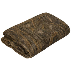 Avery Max-7 burlap camo sheet covers blinds without revealing movement.