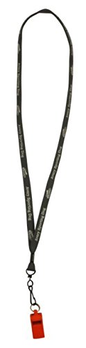 Avery Outdoors 02109 single clip lanyard keeps your whistle within reach during training